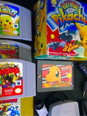 Nintendo 64 Pokémon video games lot /collection